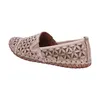 Gemini Damen Slipper Leder Mokassin floral Blumen Cutouts Produktbild-Vorschau 23