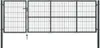 vidaXL Gartentor mit Pfosten Stahl 350 x 100 cm Anthrazit Produktbild-Vorschau 7