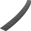 A black plastic bumper protector with a textured surface, shown diagonally against a white background. Voir les images du produit