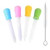 4er-Pack Flüssigkeitstropfer, 5 ml Pipette aus Silikon und Produktbild-Vorschau 1