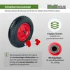 Schubkarrenrad 390x95 mm 4.80 4.00-8  luftbereifung inkl. Produktbild-Vorschau 5