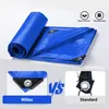Wiltec Bâche de camion 3 x 2 m 240 g/m² Bleue Polyester PE Voir les images du produit 6