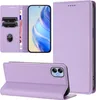 Litchi Leder Handyhülle für Samsung Galaxy A04e/F04/M04 Produktbild-Vorschau 3