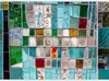 Vlies Fototapete - Sapphire Stained Glass 350x256 cm Muster Produktbild-Vorschau 5