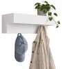DanDiBo Wandgarderobe met opbergruimte, 60 cm, metaal, wit, Productafbeelding-voorbeeld 15