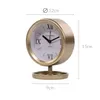 Tischuhr MARION, golden, Ø 12 cm Produktbild-Vorschau 2