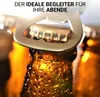 Braun Flaschenöffner mit stilvollem Holzgriff und Produktbild-Vorschau 5
