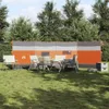 vidaXL Parawan kempingowy szaro-pomarańczowy 510x153 cm Podgląd zdjęcia produktu 9