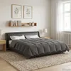 vidaXL Winterbettdecke 220 x 240 cm Winter Mikrofaser (100% Produktbild-Vorschau 2