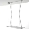 A ceiling-mounted clothes drying rack suspended from the ceiling. Anteprima dell’immagine prodotto