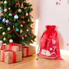 Sacchetto regalo di Natale Sacchetto regalo rosso grande Anteprima dell’immagine prodotto 12