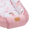 Little Fairy & Smokey Pink Soft Velvet Babynest Kokon Produktbild-Vorschau 2