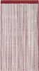 vidaXL Fadenvorhänge 2 Stk. 140 x 250 cm Burgunderrot Produktbild-Vorschau 3