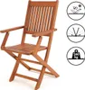 CASARIA® Balkonmöbel Set 2 Personen Holz FSC®-zertifiziert Produktbild-Vorschau 4