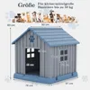 COSTWAY buda dla psa, zimoodporny domek dla kota PP, domek Podgląd zdjęcia produktu 3
