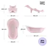 SET: Babywanne, Anti-Rutsch-Matte, Ständer, Ablassschlauch, Produktbild-Vorschau 4