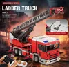 Mould King 17022 RC hasičské auto s otočným rebríkom, 4886 Náhľad obrázku produktu 11