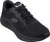 A black Skechers Arch Fit 2.0 sneaker shown from a side-angle on a white background. Produktbild-Vorschau