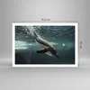 Poster - Poster ohne Rahmen - Tauchen Pinguin Gletscher - Produktbild-Vorschau 4