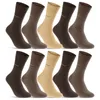 10 Paar Komfortsocken Damen & Herren ohne Gummi & ohne Naht Produktbild-Vorschau 2