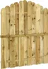 vidaXL Porte de jardin Bois de pin imprégné 100x125 cm Voir les images du produit 3