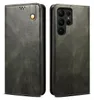 Custodia per Samsung Galaxy S24 Ultra in pelle flip case Anteprima dell’immagine prodotto 1
