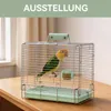 Vogelkäfig Edelstahl 304 faltbar 31,5×30×22cm leicht 1,8kg Produktbild-Vorschau 6