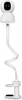 A white webcam with a flexible gooseneck stand and a clamp base, isolated on a white background. Anteprima dell’immagine prodotto