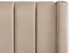 BELIANI Gepolsterte Wasserbett Beige 180 x 200 cm aus Produktbild-Vorschau 10