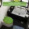 banjado Design WC Sitz Bambus Absenkautomatik - Bambus Grün Produktbild-Vorschau 2