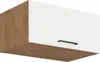 Vigo Aufsatzschrank Hochschrank 80 cm Eiche Lancelot Weiß Produktbild-Vorschau 1