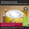 Sada 10 kusů otočných vestavných LED svítidel Paulmann Náhled obrázku produktu 6