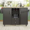Sweiko Ilot de cuisine Armoire buffet 120 x 73 (45) x 92 cm Voir les images du produit 3