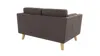 S-STYLE MÖBEL - Sofa 2-Sitzer mit Holzfüßen im Produktbild-Vorschau 3