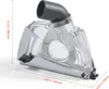 A dust shroud attachment for an angle grinder, with dimensions indicated by measurement lines and text. Náhľad obrázku produktu