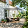 Pergola Relaxdays, métal, H x L x P : 215 x 320 x 190 cm, Voir les images du produit 5