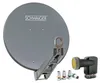 Satellitenanlage Set Anthrazit Aluminium 75 cm Produktbild-Vorschau 1