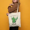 Lauf Forest Lauf Tannenbaum Jutebeutel - Wortwitz Geschenk Produktbild-Vorschau 4