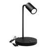 Lampa biurkowa GU10 z włącznikiem/wyłącznikiem czarna Podgląd zdjęcia produktu 4