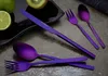 Echtwerk Tafelbesteck Positano Purple Edition 30-teilig 6 Produktbild-Vorschau 3