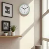 LS-LebenStil Retro Wanduhr Grün 20cm Kunststoff Analog Rund Produktbild-Vorschau 5