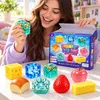 Juego de 8 juguetes sensoriales tipo "apretar" – SQUISHRA, Vista previa de la imagen del producto 3