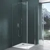 Mai & Mai Duschkabine Falttür 80x75x190cm ESG 180° Klappbar Produktbild-Vorschau 2