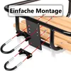 Frontgepäckträger Gepäckträger Fahrrad vorne Träger Schwarz Produktbild-Vorschau 5