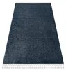 Teppich SEVILLA PC00B Streifen blau Franse berber Produktbild-Vorschau 1