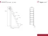 Anstellleiter Hochbettleiter Intercon Maxi mit 7 Stufen bis Produktbild-Vorschau 6