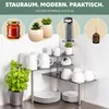 bremermann Glas-Eckregal, Küchenregal, aus Glas und Produktbild-Vorschau 2