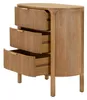 Commode Goteborg 80,5 X 47 X 82 Cm - Meuble À 3 Grands Voir les images du produit 4