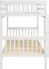 Homestyle4u Etagenbett 90x200 Kinderzimmer Hochbett mit Produktbild-Vorschau 15