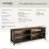 tectake® Sideboard Navan 147 x 41 x 60,5 cm Produktbild-Vorschau 6